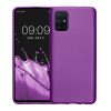 Pouzdro Kwmobile pro Samsung Galaxy A71, fialové, silikonové, 51213.24