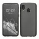 Pouzdro Kwmobile pro Samsung Galaxy A40, šedé, silikonové, 48546.232
