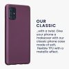 Pouzdro Kwmobile pro Samsung Galaxy A71, modré, silikonové, 51213.23