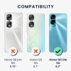 Pouzdro Kwmobile pro Honor 90 Lite, černé, silikonové, 61744.47
