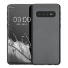 Pouzdro Kwmobile pro Samsung Galaxy S10, šedé, silikonové, 47452.232