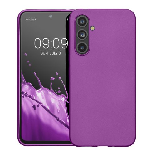 Pouzdro Kwmobile pro Samsung Galaxy A54 5G, fialové, silikonové, 60797.24