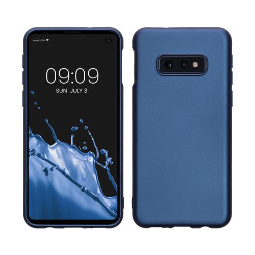 Pouzdro Kwmobile pro Samsung Galaxy S10e, modré, silikonové, 47575.64