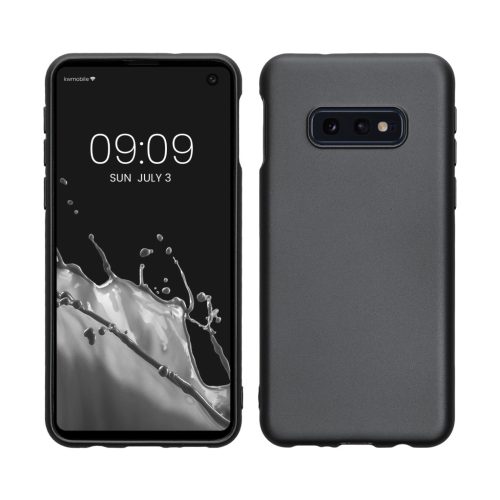 Pouzdro Kwmobile pro Samsung Galaxy S10e, šedé, silikonové, 47575.232
