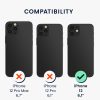 Sada pouzdra a 2 ochranných fólií pro přední stranu/fotoaparát pro Apple iPhone 12, průhledná, plast/tvrzené sklo, 61818.03
