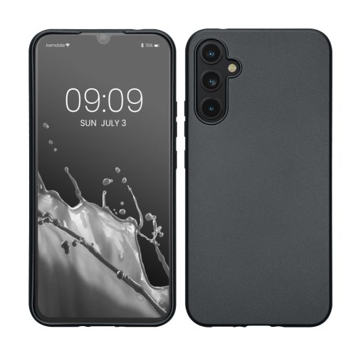 Pouzdro Kwmobile pro Samsung Galaxy A34 5G, šedé, silikonové, 60810.232
