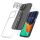 Sada pouzdra a 2 ochranných fólií pro přední stranu/fotoaparát pro Apple iPhone 13 Pro, průhledná, plast/tvrzené sklo, 61822.03