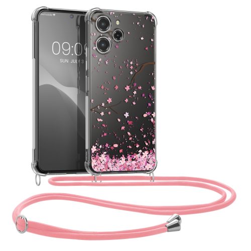 Pouzdro Kwmobile se šňůrkou na krk pro Xiaomi Redmi 12, vícebarevné, silikonové, 61889.01