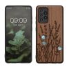 Pouzdro Kwmobile pro Samsung Galaxy A52/Galaxy A52 5G/Galaxy A52s 5G, hnědé, dřevo/silikon, 54354.16