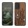 Pouzdro Kwmobile pro Samsung Galaxy A52/Galaxy A52 5G/Galaxy A52s 5G, hnědé, dřevo/silikon, 54354.16
