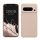 Pouzdro Kwmobile pro Google Pixel 8 Pro, krémové, silikonové, 61854.225