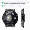 Sada 2 ks pouzder Kwmobile s bezpečnostním sklem pro Huawei Watch 4, Transparent, Plast, 61909.02