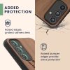Pouzdro Kwmobile pro Samsung Galaxy A54 5G, hnědé, dřevo/silikon, 60799.09