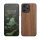 Pouzdro Kwmobile pro Xiaomi Redmi 12, hnědé, dřevo/silikon, 61881.18