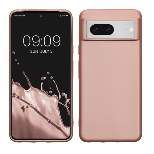 Pouzdro Kwmobile pro Google Pixel 8, růžové, silikonové, 61857.31