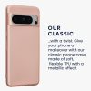 Pouzdro Kwmobile pro Google Pixel 8 Pro, růžové, silikonové, 61858.31