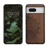 Pouzdro Kwmobile pro Google Pixel 8, hnědé, dřevo/silikon, 61875.01