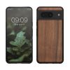 Pouzdro Kwmobile pro Google Pixel 8, hnědé, dřevo/silikon, 61871.18