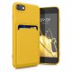 Pouzdro Kwmobile pro Apple iPhone SE (2022)/iPhone SE (2020)/iPhone 8, žluté, silikonové, 55117.165