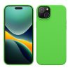 Pouzdro Kwmobile pro Apple iPhone 15, zelené, silikonové, 61953.159