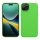 Pouzdro Kwmobile pro Apple iPhone 15, zelené, silikonové, 61953.159
