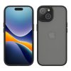 Pouzdro Kwmobile pro Apple iPhone 15, černé/průhledné, polykarbonátové, 61961.01