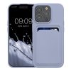 Pouzdro Kwmobile pro Apple iPhone 15 Pro, modré, silikonové, 62019.108