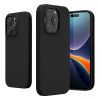 Pouzdro Kwmobile pro Apple iPhone 15 Pro Max, černé, silikonové, 61956.01