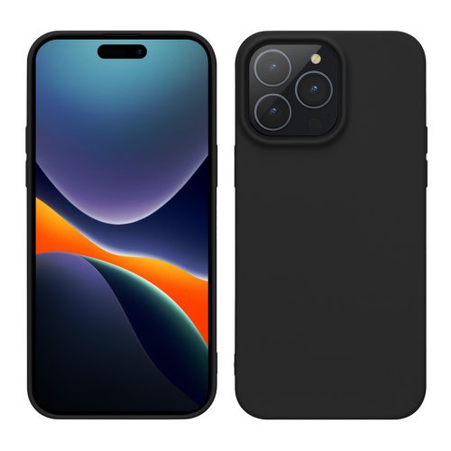 Pouzdro Kwmobile pro Apple iPhone 15 Pro, černé, silikonové, 61959.47
