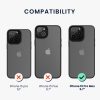 Pouzdro Kwmobile pro Apple iPhone 15 Pro Max, černé/průhledné, polykarbonátové, 61964.01