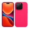 Pouzdro Kwmobile pro Apple iPhone 15 Pro Max, růžové, silikonové, 61956.77