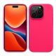 Pouzdro Kwmobile pro Apple iPhone 15 Pro Max, růžové, silikonové, 61956.77