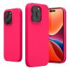 Pouzdro Kwmobile pro Apple iPhone 15 Pro Max, růžové, silikonové, 61956.77