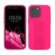 Pouzdro Kwmobile pro Apple iPhone 15 Pro Max, růžové, silikonové, 62016.77
