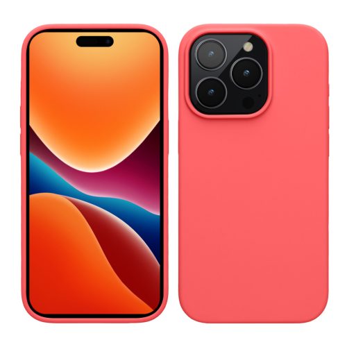 Pouzdro Kwmobile pro Apple iPhone 15 Pro Max, růžové, silikonové, 61956.103