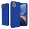 Silikonový kryt Kwmobile pro Apple iPhone 15 Plus, modrý, 61958.134