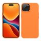 Pouzdro Kwmobile pro Apple iPhone 15 Plus, oranžové, silikonové, 61958.15