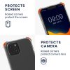 Pouzdro Kwmobile se šňůrkou na krk pro Apple iPhone 15, průhledné/zlaté, silikonové, 62029.21