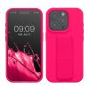 Pouzdro Kwmobile pro Apple iPhone 15 Pro, růžové, silikonové, 62015.77