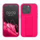 Pouzdro Kwmobile pro Apple iPhone 15 Pro, růžové, silikonové, 62015.77