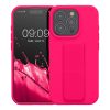 Pouzdro Kwmobile pro Apple iPhone 15 Pro, růžové, silikonové, 62015.77