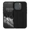Pouzdro Kwmobile pro Apple iPhone 15 Pro, černé, silikonové, 62015.01