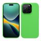 Pouzdro Kwmobile pro Apple iPhone 15 Pro, zelené, silikonové, 61955.159