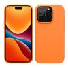 Pouzdro Kwmobile pro Apple iPhone 15 Pro, oranžové, silikonové, 61955.15