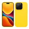 Pouzdro Kwmobile pro Apple iPhone 15 Pro, žluté, silikonové, 61955.165