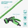 Furtun de gradina extensibil Navaris, 11.25-22.5m, cu pistol 10 functii, 61949.03