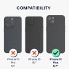 Pouzdro Kwmobile pro Apple iPhone 15 Plus, černé, silikonové, 62018.01