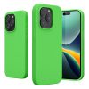 Pouzdro Kwmobile pro Apple iPhone 15 Pro Max, zelené, silikonové, 61956.159