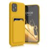 Pouzdro Kwmobile pro Apple iPhone 11, žluté, silikonové, 55114.165