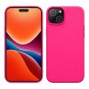 Pouzdro Kwmobile pro Apple iPhone 15 Plus, růžové, silikonové, 61954.77